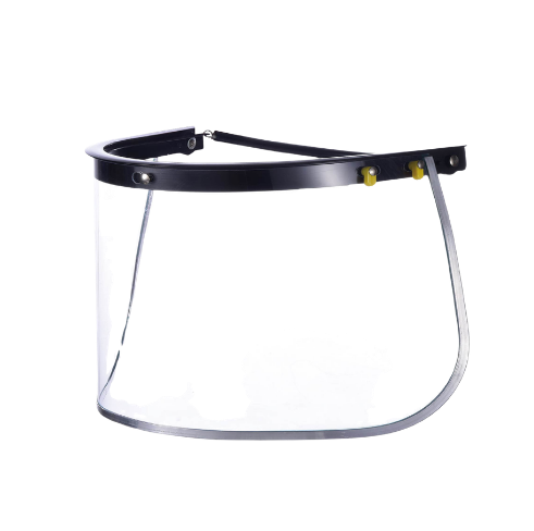 DUBA Face Shield - Mounted To Helmet