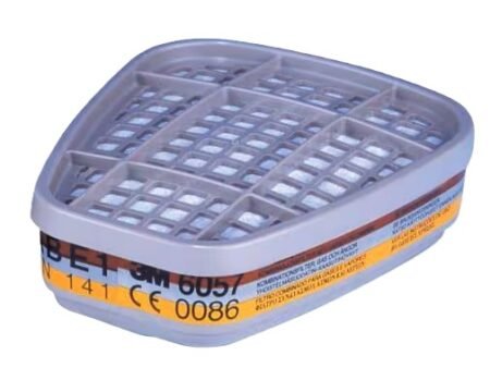 3M™ Gas and Vapour Filters 6057, ABE1, Acid Gas, Inorganic Vapor, Organic Vapor